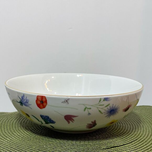 Disney Winnie the Pooh with Flowers Serving Bowl NWT - Picture 5 of 7